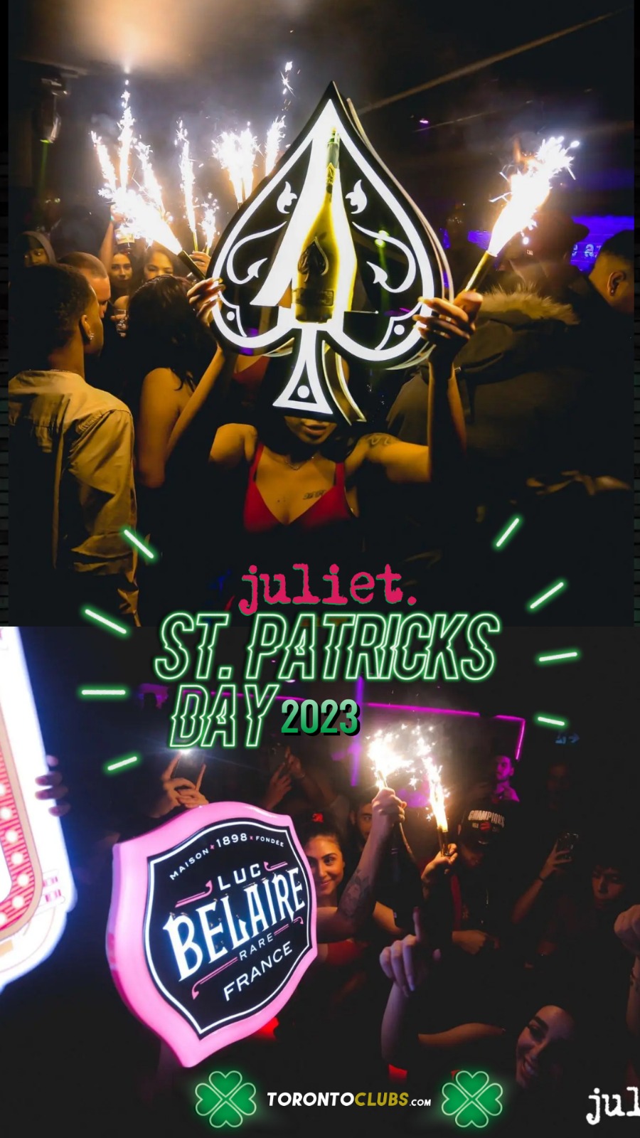 ST. PATRICK'S DAY 2023 EVENT & PARTY AT CALL HER JULIET TORONTO
